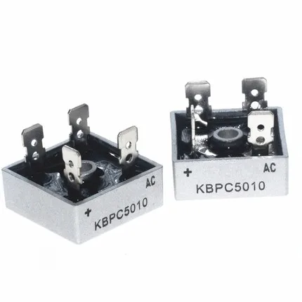 1 шт. KBPC5010 диодный мостовой выпрямитель диод 50A 1000 В кбц 5010 электровыпрямитель