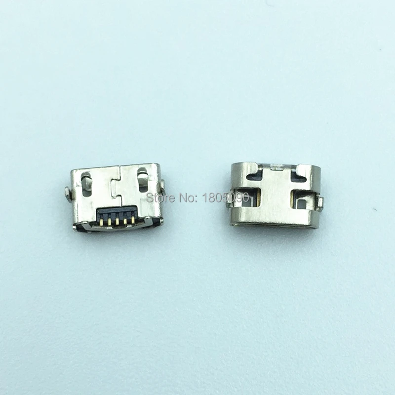 100 шт. Micro USB 5pin DIP2 мини коннектор порт для зарядки мобильного телефона Huawei Y5 II CUN L01