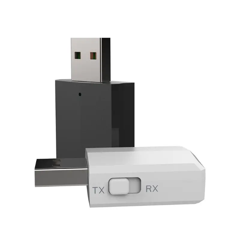 USB Bluetooth 5,0 передатчик для телевизора 3,5 мм Мини Автомобильный Bluetooth aux-приемник стерео музыка с меняющимся переключателем беспроводной адаптер