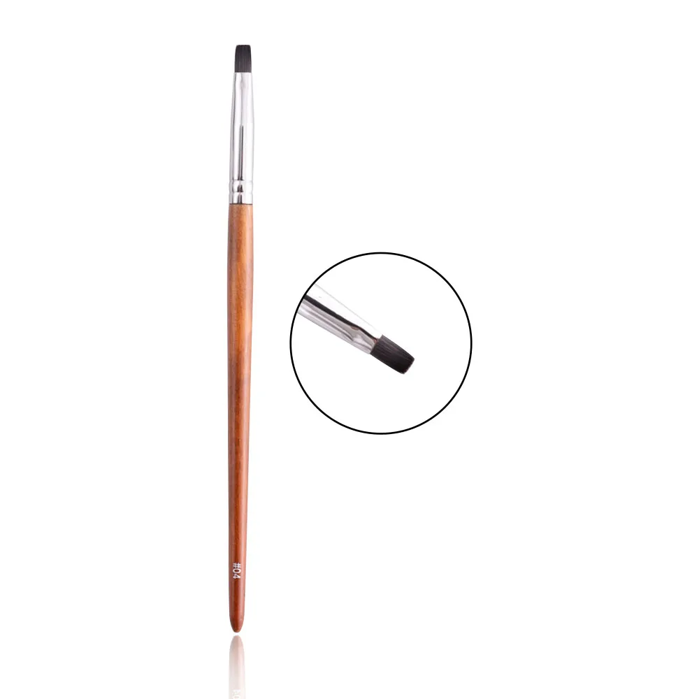 4precision lip brush BBL Роскошные высококлассные кисти для макияжа Кабуки пудра основа румяна, маркер блендер для век кисти косметические Pincel Maquiagem - Handle Color: 4precision lip brush