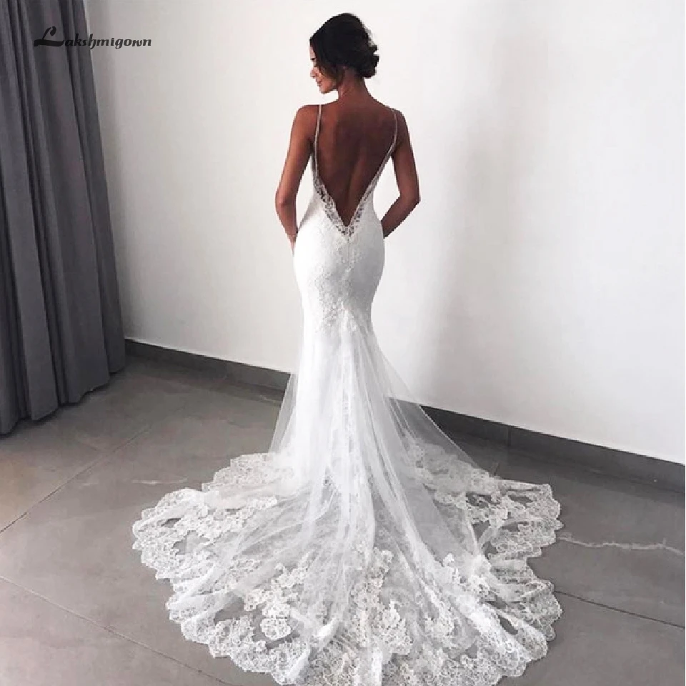 Open back bridal gowns Clearance