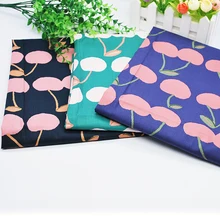 Lychee Life 50x142 см, ткань с принтом вишни, модные красочные ткани, ручная работа, швейные принадлежности для одежды, украшения