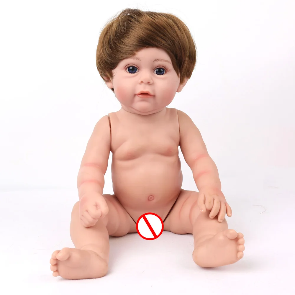 Полный силикон Bebe Reborn Baby Dolls 48 см живая Реалистичная Ванна Playmate 18 дюймов младенец прекрасный Bebe Boneca дети подарки на день рождения