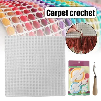 

Wooden Handle Latches Crochet Hooks Grid Pad Knitting Extensions Styling Tools Carpets Making Repair Craft Tools FAS6