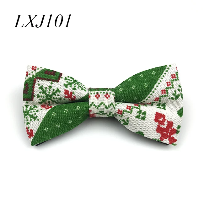 Bowtie06 Новое поступление хлопок из разной Ткани Цветной Мультфильм Лук мужской галстук галстуки - Цвет: Bowtie06