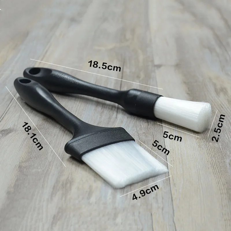 

Useful Brushes Set Car Gap Cleaning Tools For Air Outlet Cup Holder Seat Deep Detailing Dusting For Car Auto Wash