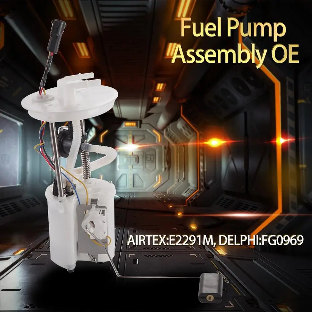 

Fuel Pump High Performance Automatic Replacement Parts Durable Fuel Supply System Accessories Airtex:E2291M, Delphi:Fg0969