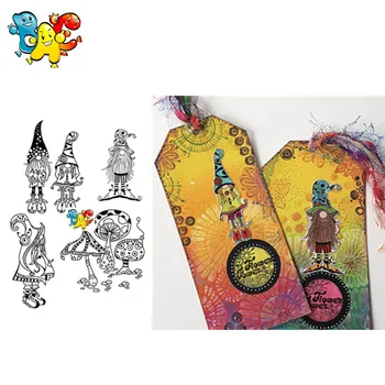 

spirit Transparent Clear Stamps for DIY Scrapbooking/Card Making/Kids Christmas Fun Decoration Supplies
