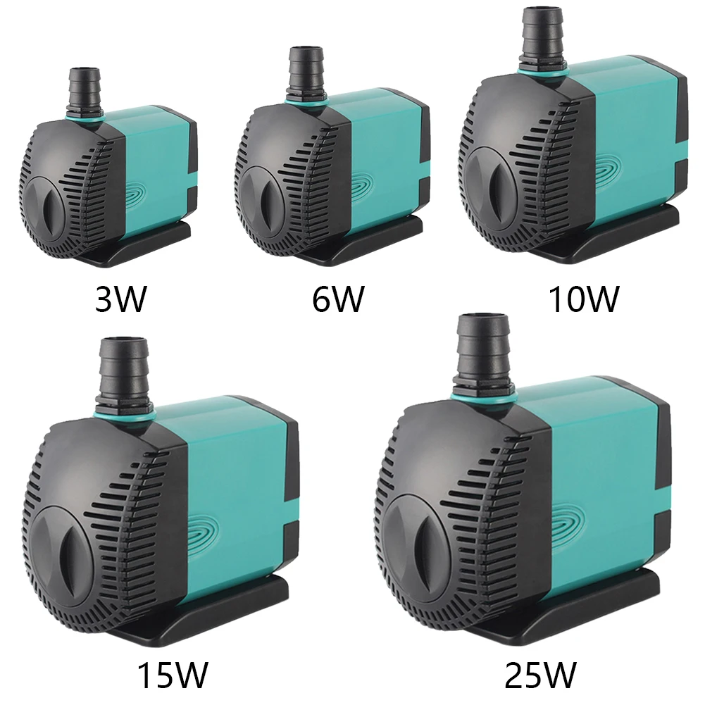 

Water Pump Low Noise Electric Submersible Average Speed Fountain Energy Saving Multifunctional Aquarium Safe Garden Pond