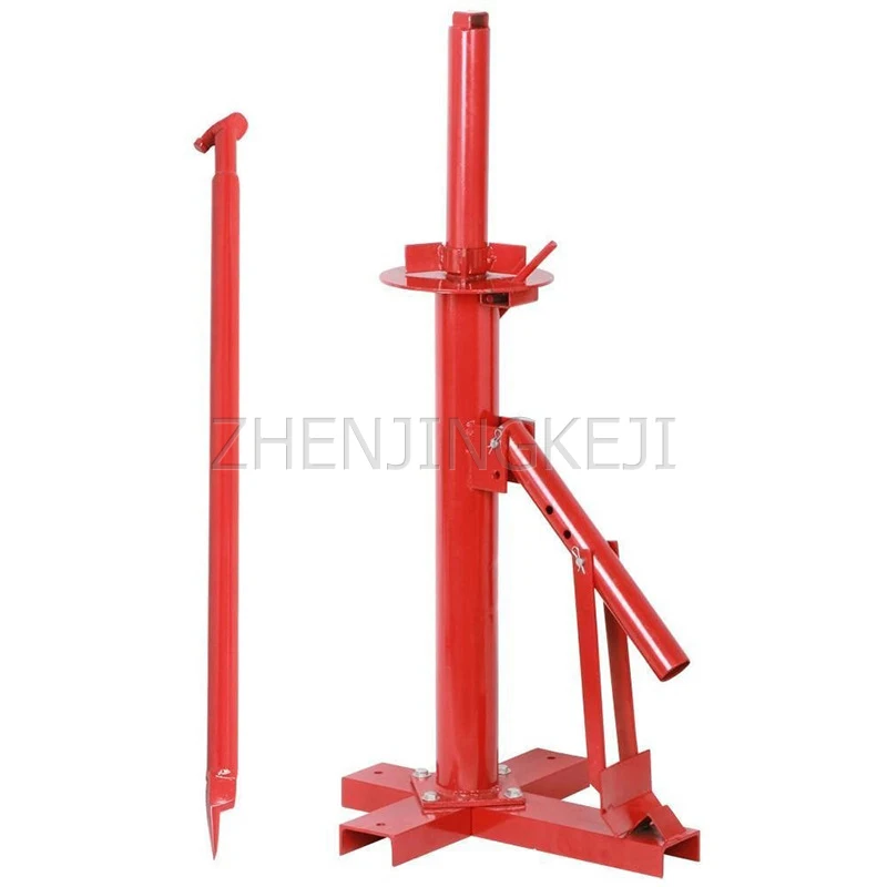 Manual Tire Raking Machine Tire Stripper Tire Removal Flat Tire