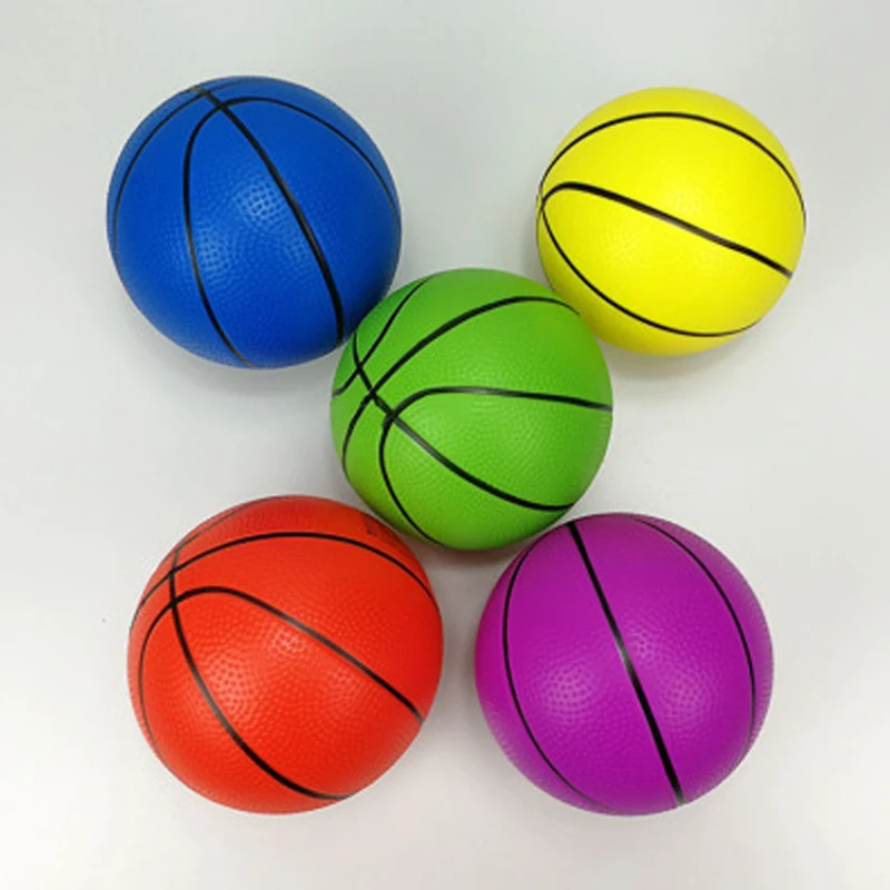 Small Rubber Basketball Ball Soccer Football Sports Games For Children Interactive Parent Child Kinder Spiele