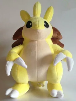 

Anime Games Pikachu series new 30CM Sandslash plush toy Swire armor stuffed toys A birthday present for children.