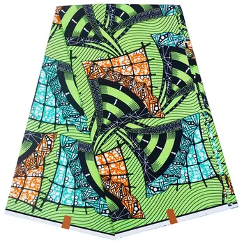 

2020 printed Dutch wax veritable African block wax prints fabric 100% cotton 6 yards