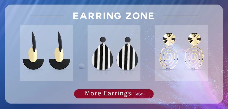 WYBU Super Beautiful Lake Blue Earrings Ins Popular Earrings for Women 2021 New Design Ear Drop Jewelry