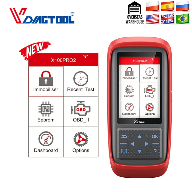 Xtool X100 PRO2 автоматический Ключ Программист x100 обновленная версия плюс программист