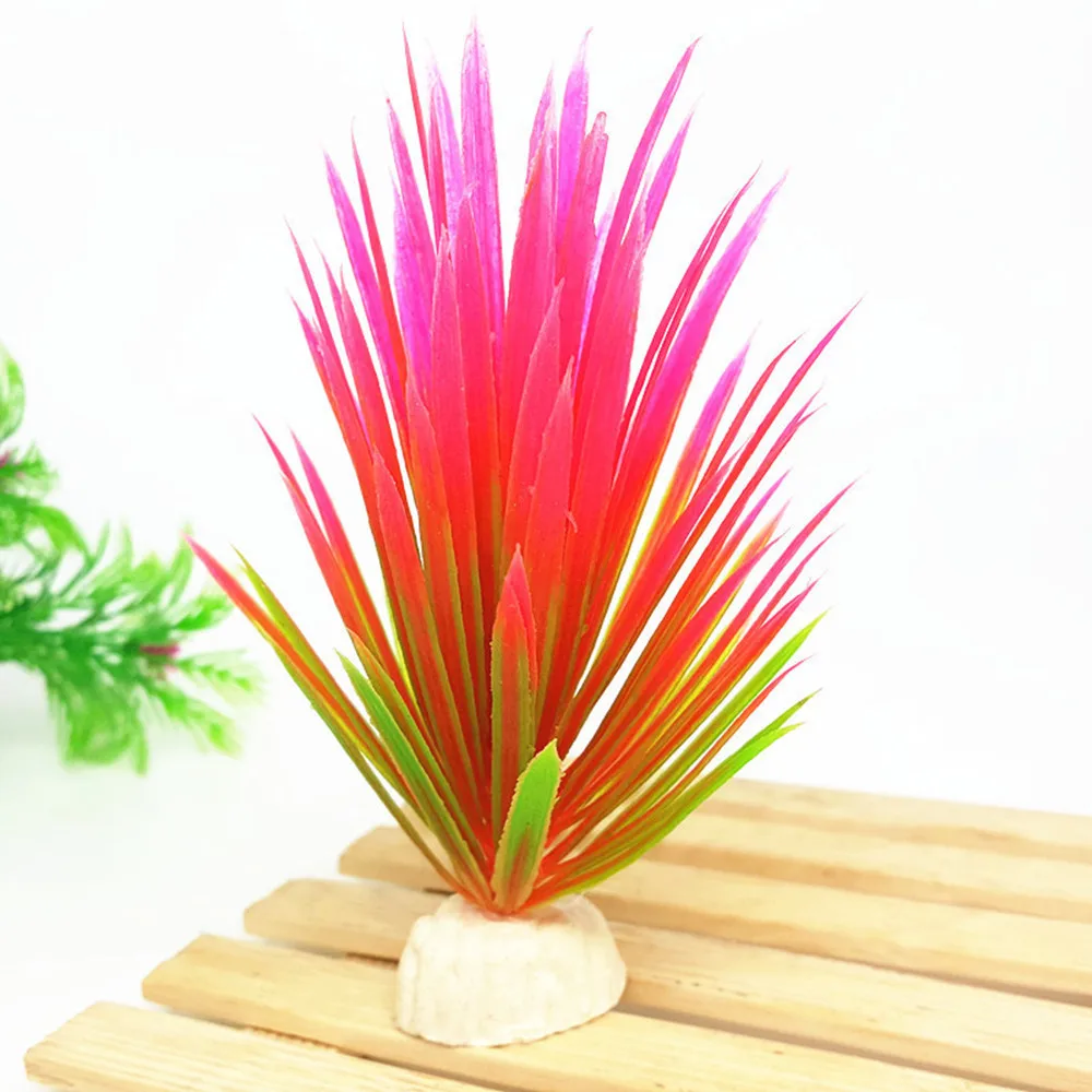 

1PCS PVC Fish Tank Decoration Simulation Artificial Trumpet Environmental Aquarium Accessories Simulation Fake Aquatic Plants