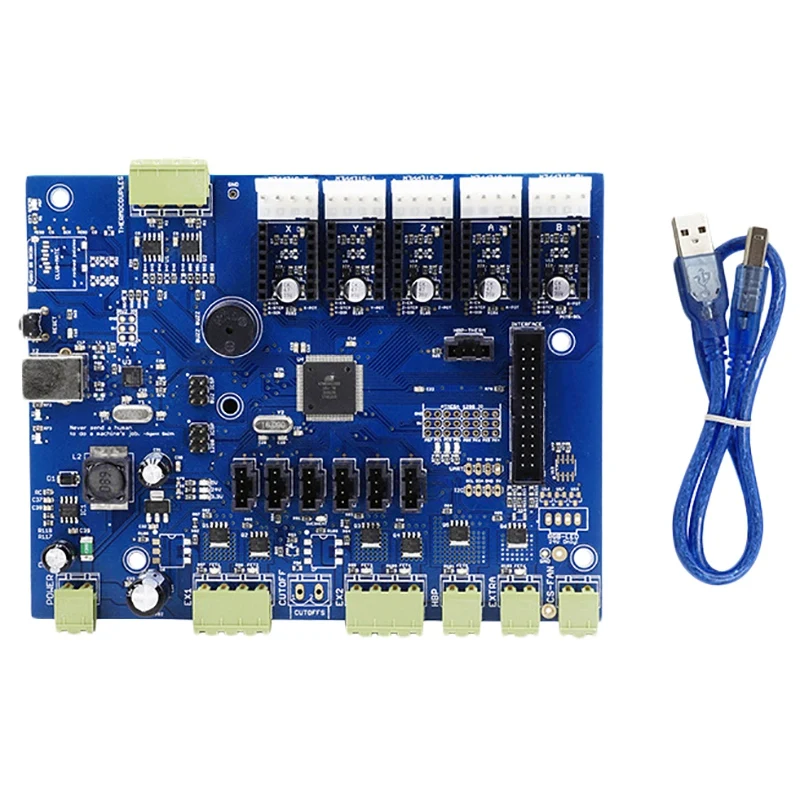 

Replicator G Mighty Board With Ic Atmega1280-16Au+Cable For Makerbot 3D Printer 8 Dja99