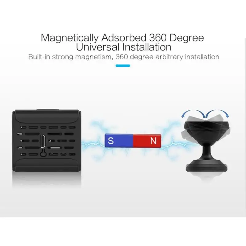 A12 HD 1080P WiFi камера для домашней безопасности, мини беспроводная ip-камера, цифровая, широкий динамический диапазон, 3D шумоподавление