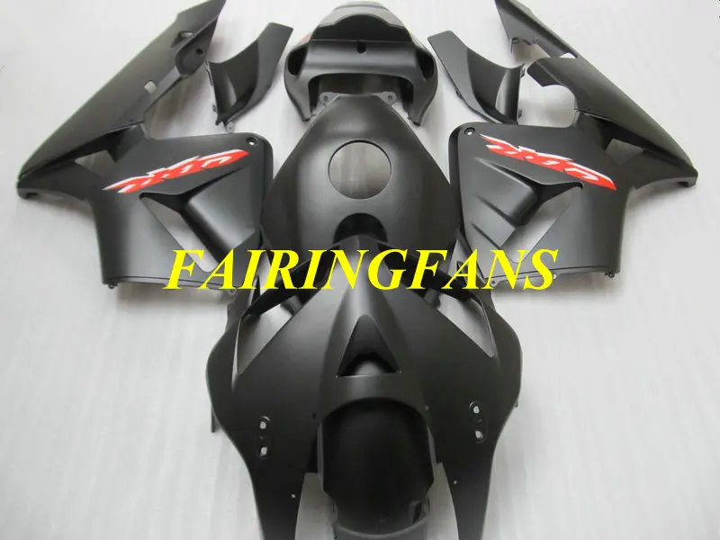 Инжекторный комплект для HONDA CBR600RR F5 05 06 CBR 600 RR CBR 600 RR CBR 600 2005 2006 матовые черные обтекатели комплект+ подарки HG42