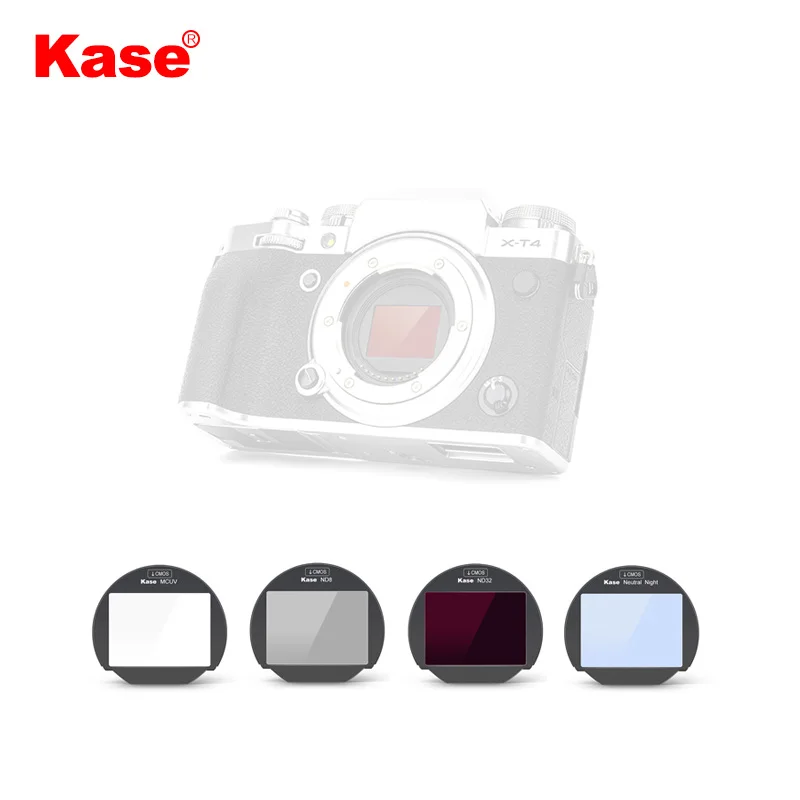 Kit Filtro Clip-In Kase 4 In 1 Per Fujifilm X-T4 / X-T3 / X-T2 / X-Pro3 / X-Pro2