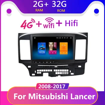 

10.2 inch HD Android 9.1 Headunit Radio GPS Navigation for Mitsubishi Lancer 2008-2017 EX Navi Wifi Bluetooth