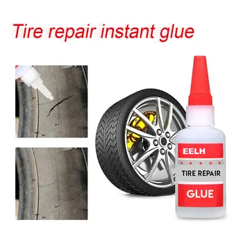 

Automobile Tire Repair Glue Car Sealant Waterproof Wheels Non-flammable