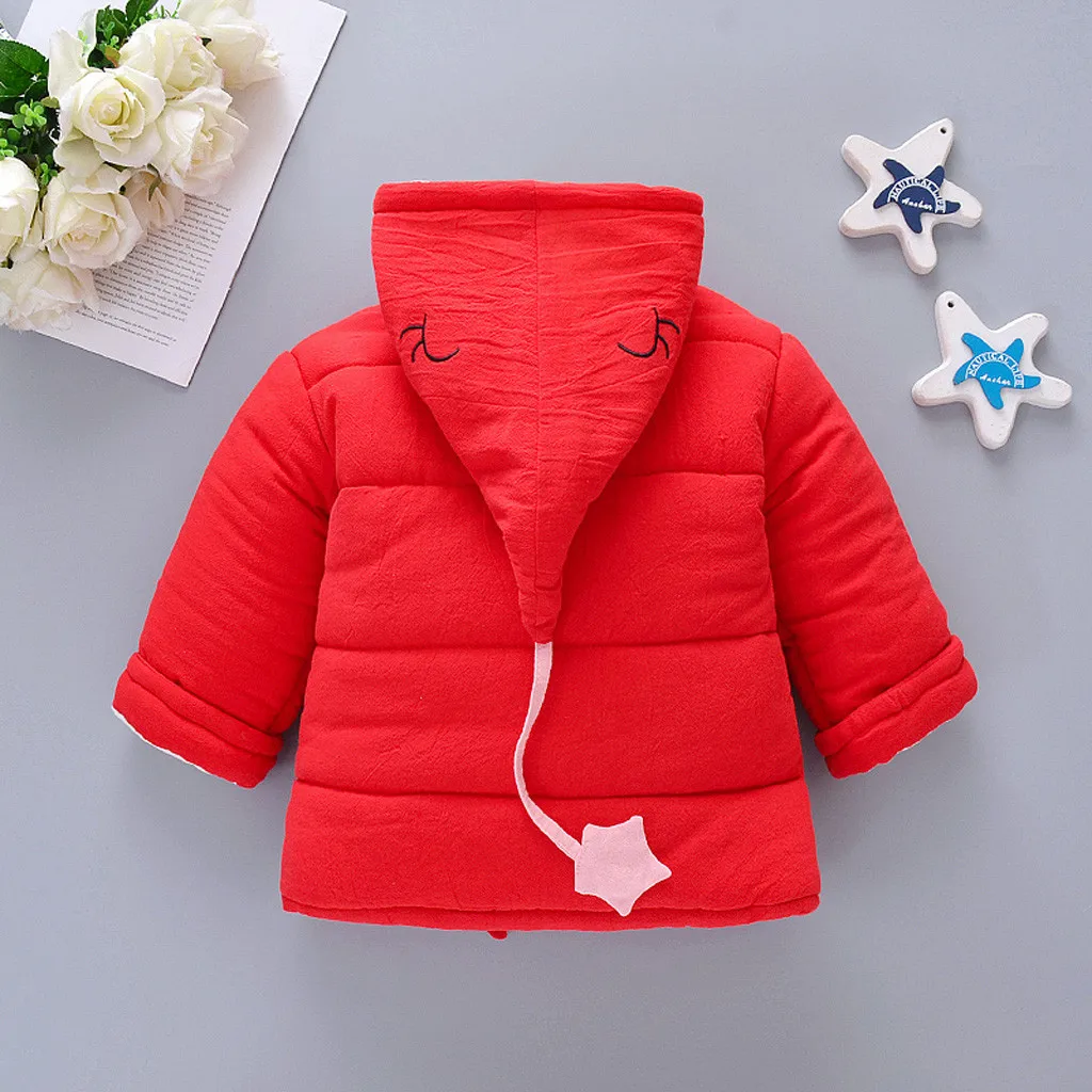 Куртка для новорожденных; куртки для маленьких девочек с длинными рукавами; Пальто с героями мультфильмов; Верхняя одежда; модная теплая зимняя одежда; пальто; M850