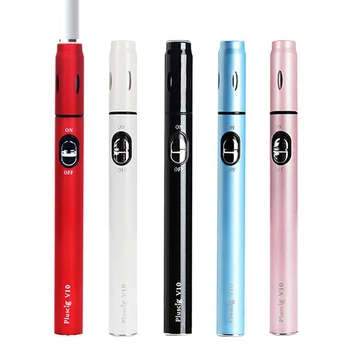

Pluscig V10 Electronic Cigarette Kits Iqo vape tobacco device Full charge heating Continuous smoking compatible with iqosticks