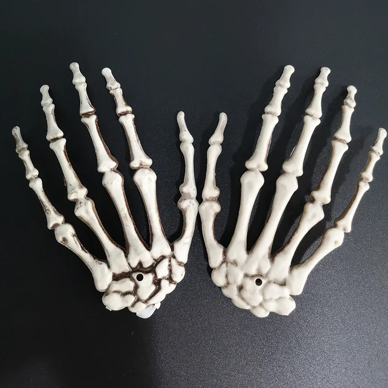

Plastic Skeleton Hands Halloween Decorations Props Skull Hand for Halloween Party Decoration Halloween Props