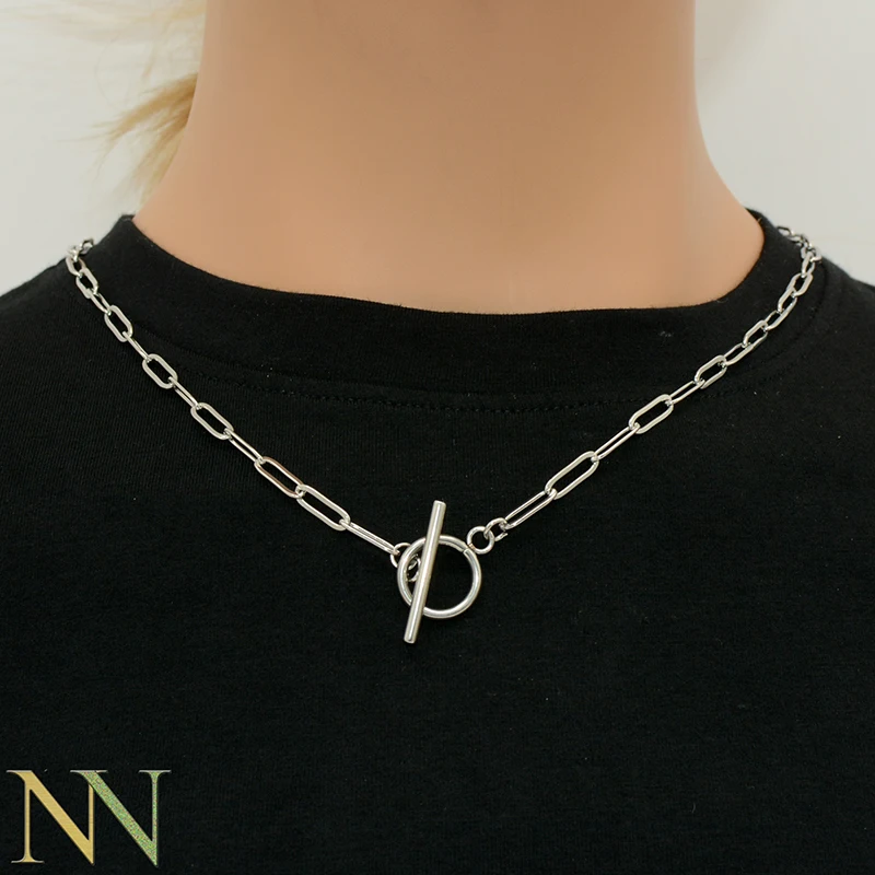 Jewelry Making Chain Bulk 33 Ft Stainless Steel Paperclip Chain - 3mm Width Jewelry Making Chain Roll Jewelry For Women