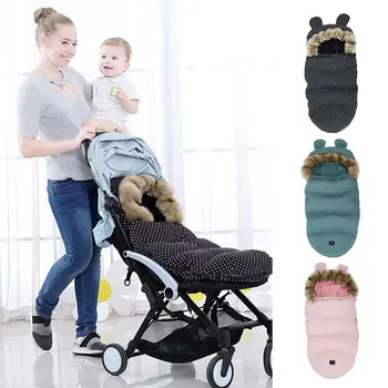 

Envelop Stroller Baby Sleeping Bag Winter Socks Sleep Bag Windproof Warm Sleepsack Baby Footmuff For Stroller For Newborns