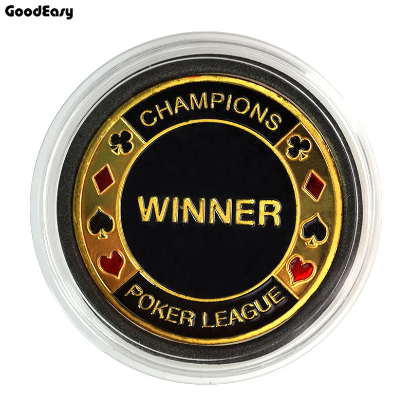 Metal Poker Cards Guard Protector Metal Dealer Button Poker Guard Coin Poker Chips Poker