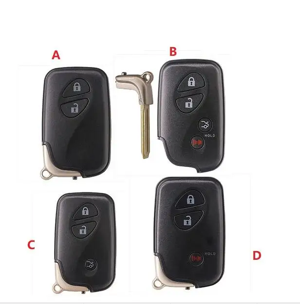 

KEYECU High Quality Smart Remote Key Shell Case for Lexus IS250 RX350 GS430 GS350 HYQ14AAB