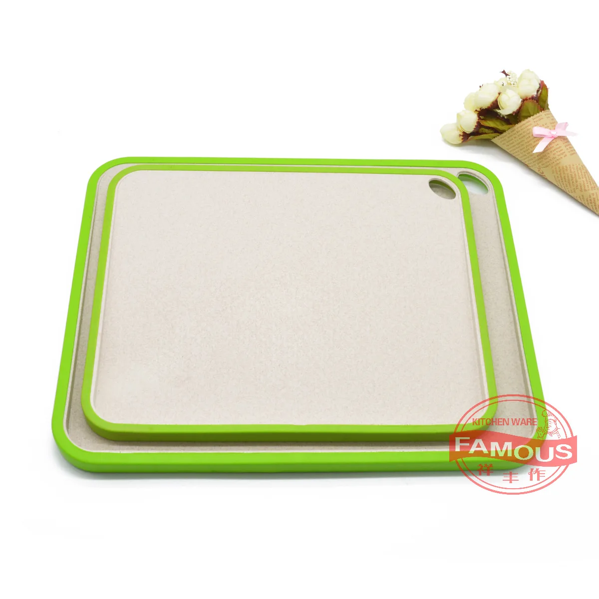 

Thick Household Fruit Cutting Board Wheat Straw Cutting Board Kitchen Plastic Cutting Board