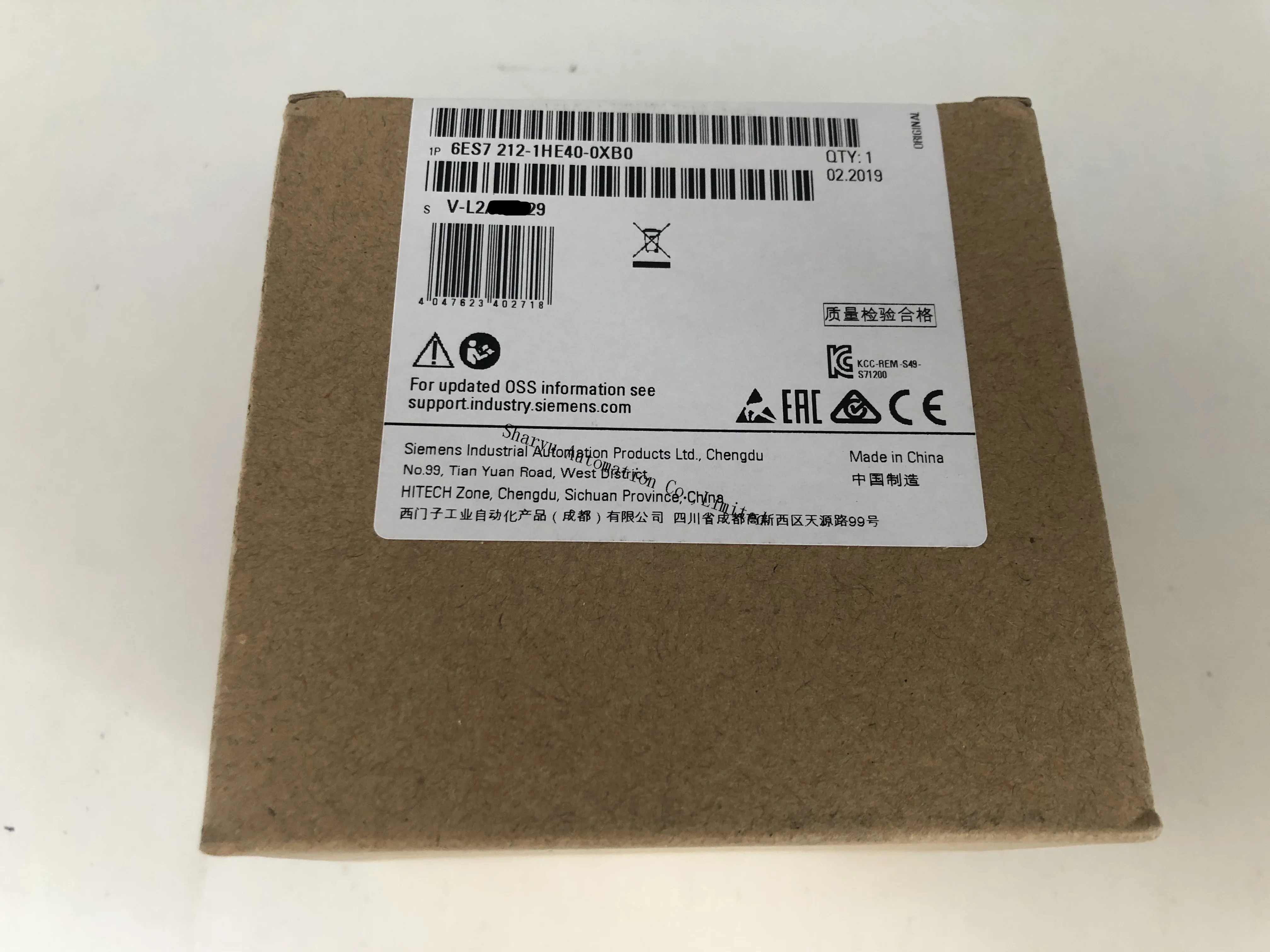 Оригинальный SIMATIC S7 1200 CPU 1212C модуль 6ES7212 1HE40 0XB0 s7 компактный 6es7212 1he40 0xb0 DC/реле