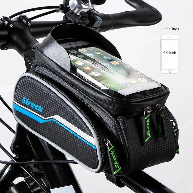 MTB Road Cycling Bike Bicycle Front Bag Cycling Top Tube Frame Handlebar Bag