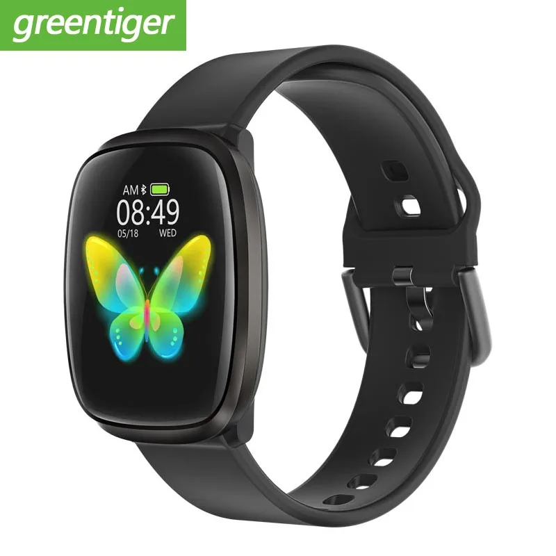 

Greentiger hot sale E102 Smart Watch Waterproof Android IOS Pressure Rate Monitor Smartwatch Fitness Purchasing Direct sales