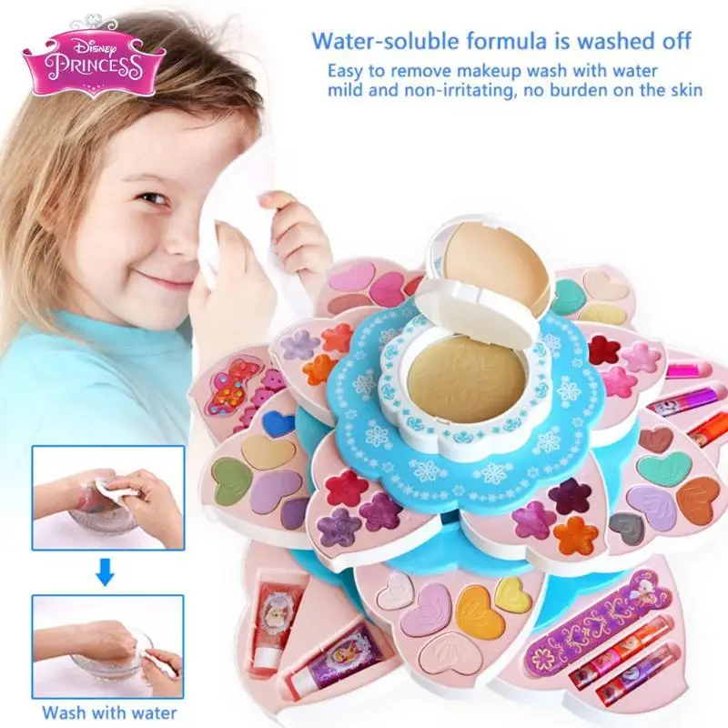 

Girls Multi-function Beauty Makeup Box Whole Water-soluble Natural Non-toxic Water-soluble Cosmetics for Children