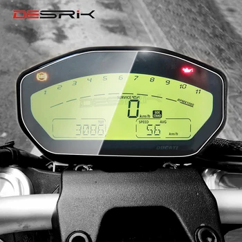 

For DUCATI MONSTER 797 821 1200 Motorcycle Cluster Scratch Protection Instrument Speedometer Film Screen Protector Sticker