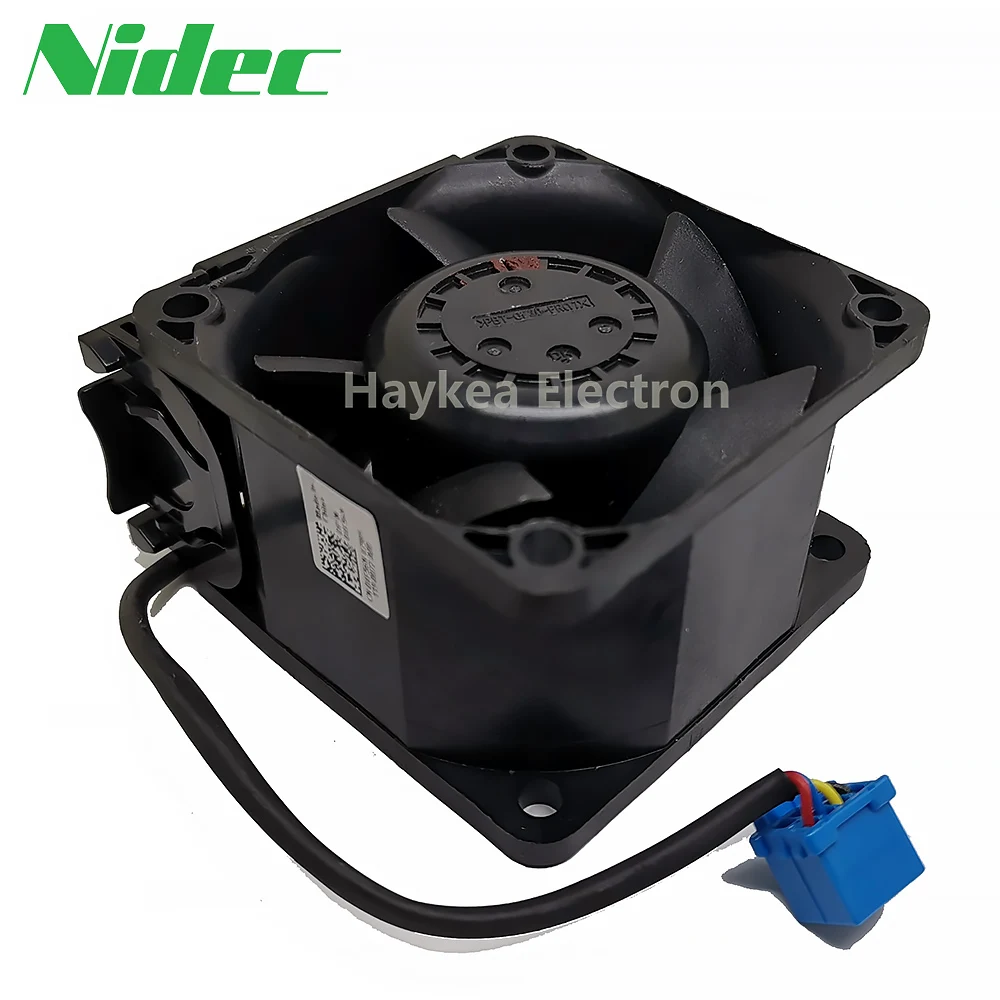 Original For Nidec V60E12BS1B5-07A027 6038 violent fan 12V 1.60A 4-Pin 60*60*38mm Server  cooler