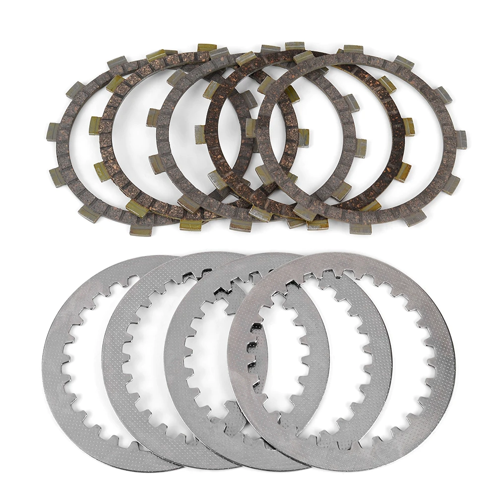 Kit Plaques D’embrayage Pour Yamaha XV/XVS 125/250 - Compatible Virago, Drag Star, Route 66 - Renfort Acier Et Fibre