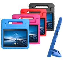 Для lenovo Tab M10 Tab P10 10,1 дюймов X605 чехол для планшета EVA ударопрочный Защитная подставка чехол для планшета с портативной ручкой