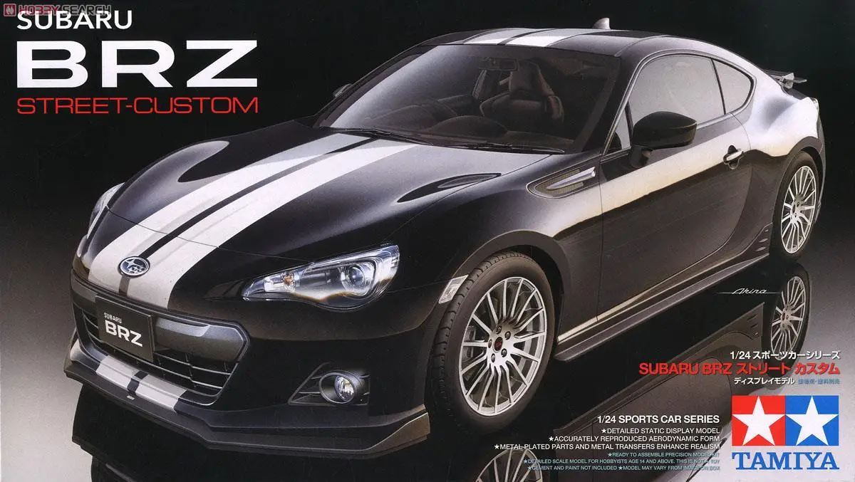 Tamiya 24336 1/24 SCALE SUBARU BRZ STREET-CUSTOM MODEL KIT | Рукоделие и творчество