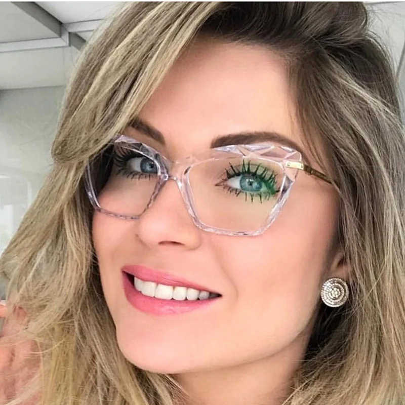 2020 New Designer Woman Glasses Optical Frames Metal Butterfly shape Glasses Frame Clear lens Eyeware  Eye Glass