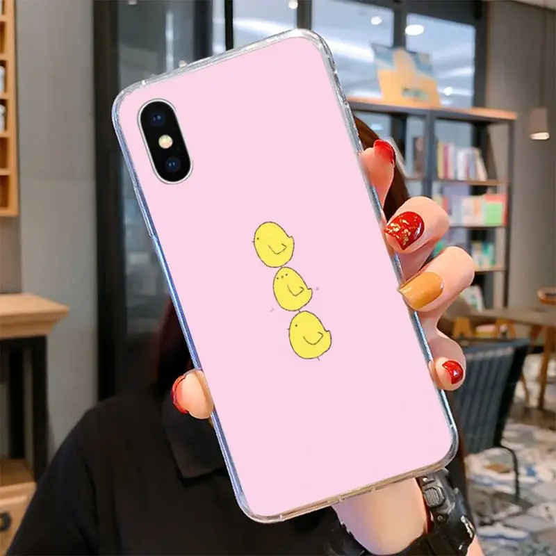Motirunner курица сырые яйца ТПУ Черный чехол Корпус для IPhone 11 Pro XS MAX 8 7 6 6S Plus X 5 5S SE XR