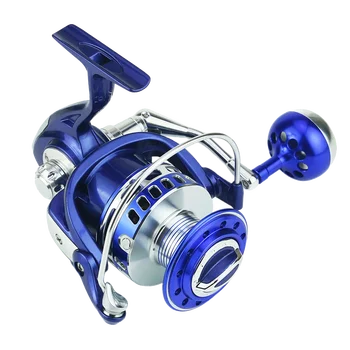 

MX4000-8000 Series Fishing Reel Metal Spool Carp Fish Tool Fishing Rod and Reel for Large Lure Bait Cast Long Shot Rod Reels