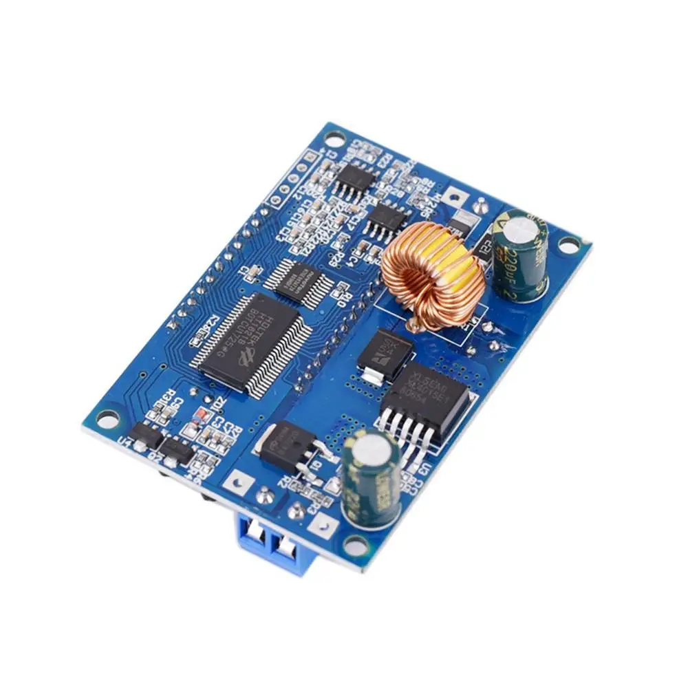 Adjustable 5А CNC понижающий модуль регулируемый постоянный ток напряжения с ЖК