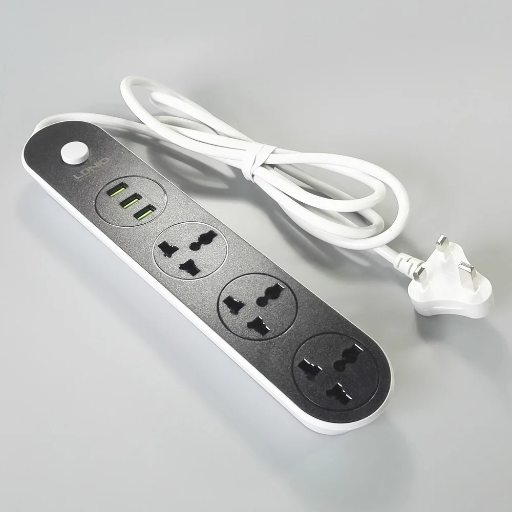 

National Standard British Standard Socket European Standard DIN American Standard Power Strip 3 1.6 Meters Strong Current Board