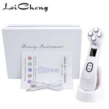 Licheng RF EMS светодиодный фотонный светильник, терапевтический прибор для красоты, антивозрастной подтяжки лица, подтяжки глаз, инструменты для ухода за кожей лица, дропшиппинг