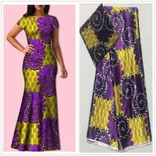 Esewing Модальная атласная шелковая ткань Африканская мягкая восковая ткань с принтом 2 ярда шифон 4 ярда audel modell ИМИТИРОВАННАЯ Анкара ткань